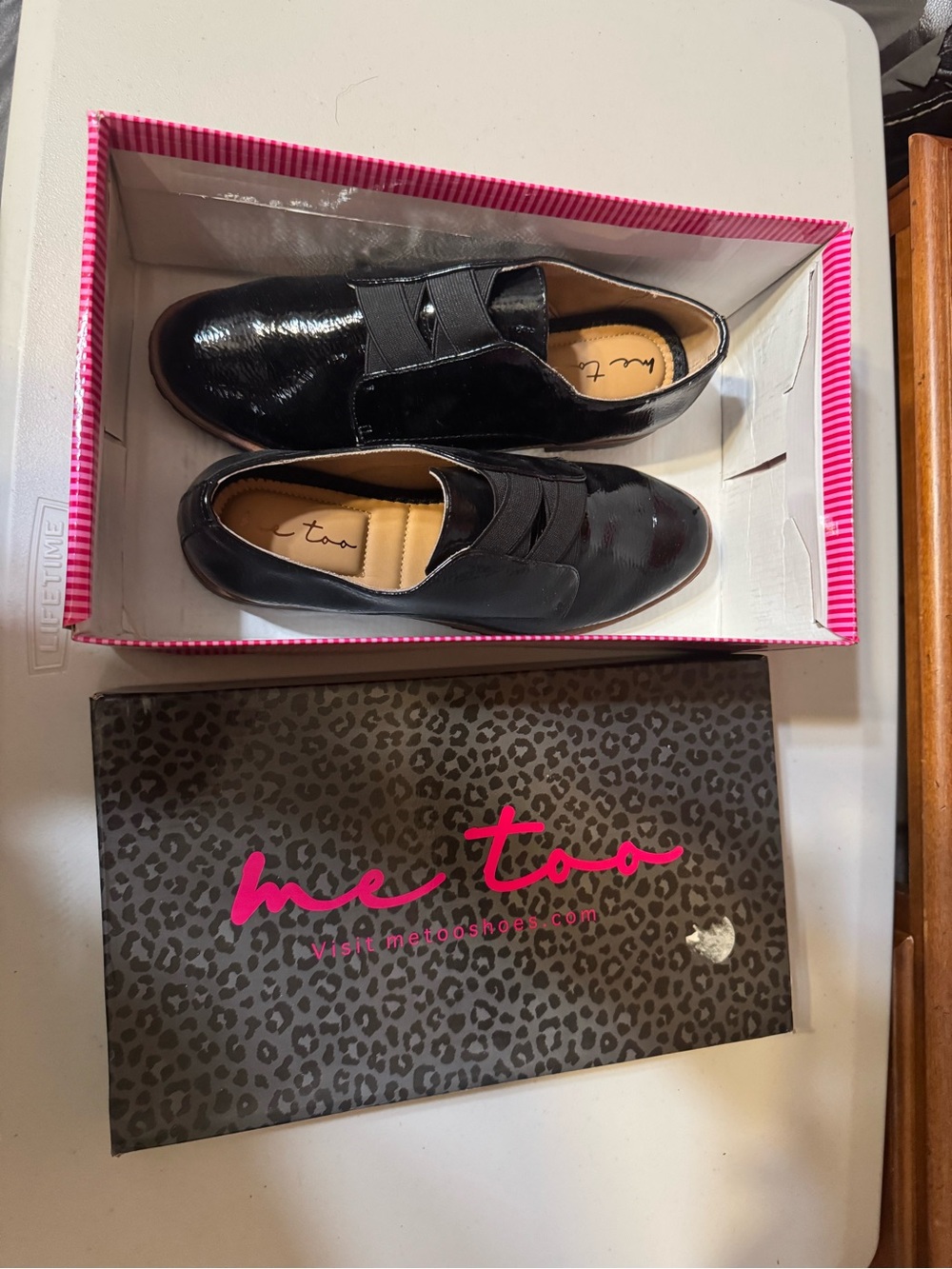 Me Too Bryant Loafers,Womens size 7M ,Black